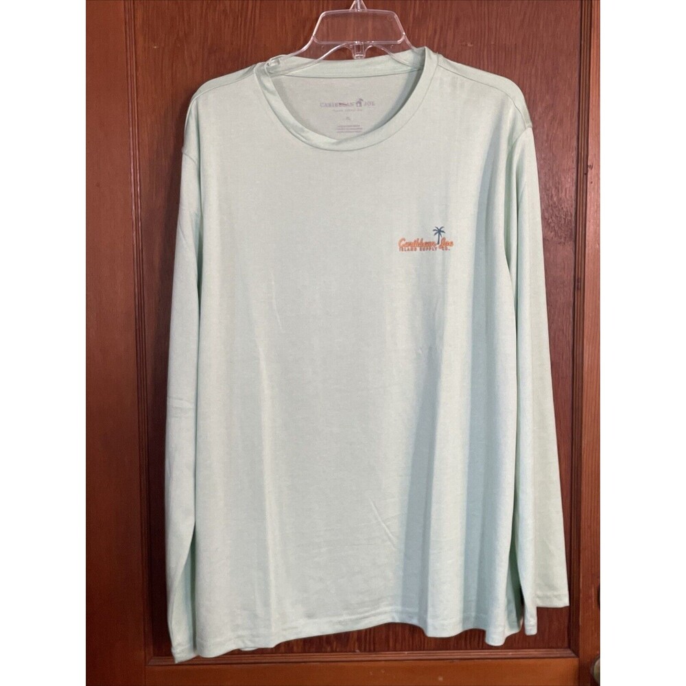Caribbean Joe Breeze Tech Long Sleeve T Shirt XL - Picture 4 of 6